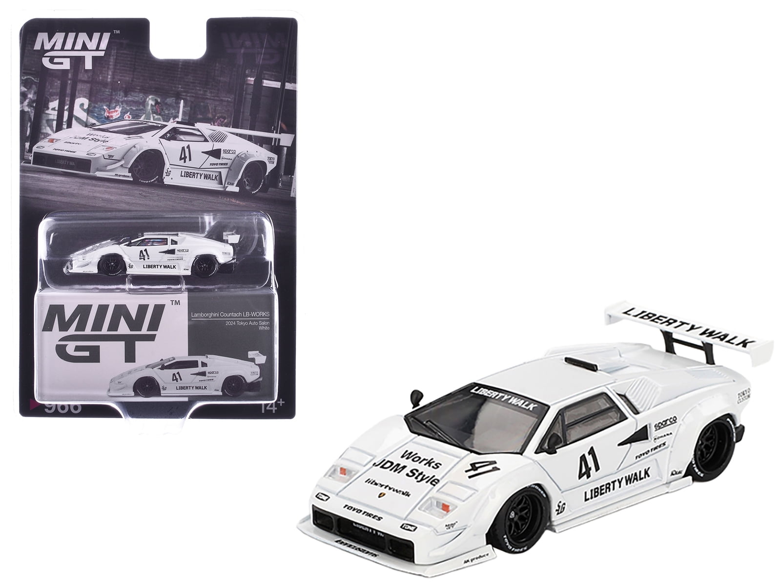 Lamborghini Countach LB-WORKS #41 White 