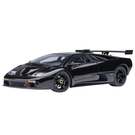Lamborghini Diablo GTR Deep Black 1/18 Model Car by Autoart