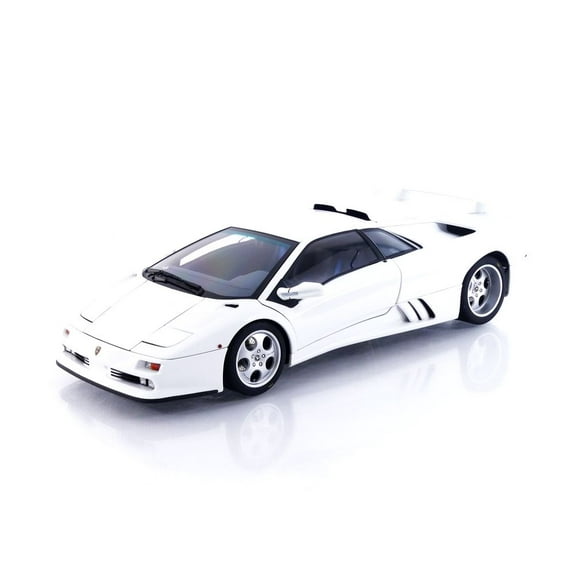 Lamborghini Diablo SE30 Jota Impact White 1/18 Model Car by Autoart
