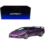Lamborghini Diablo SE30 Viola Purple Metallic 1 18 Model Car by Autoart