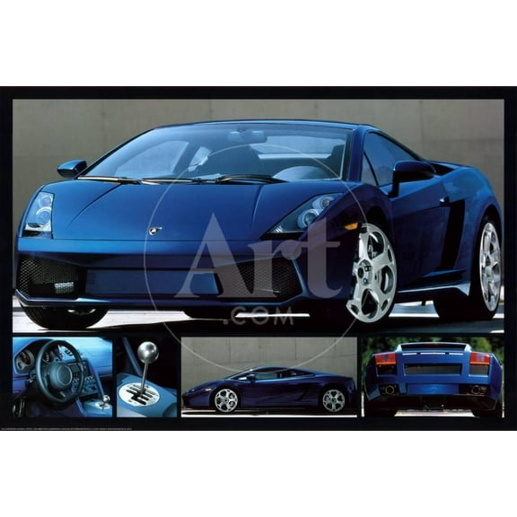 Lamborghini Gallardo Poster 36x24 Sold by Art.Com