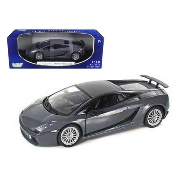 Lamborghini Gallardo Superleggera Grey 1-18 Diecast Model Car - Grey