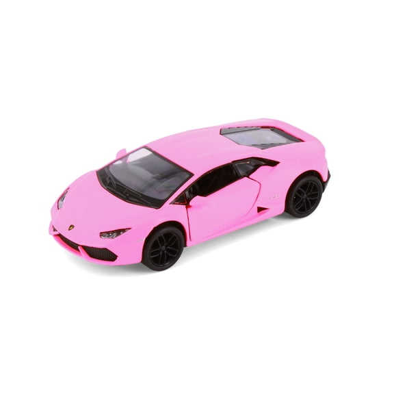 Lamborghini Huracan Hard Top, Matte Hot Pink - Kinsmart 5382DPK - 1/36 Scale Diecast Model Car