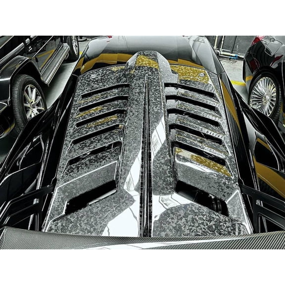 Lamborghini Huracan STO Carbon Fiber Engine Cover