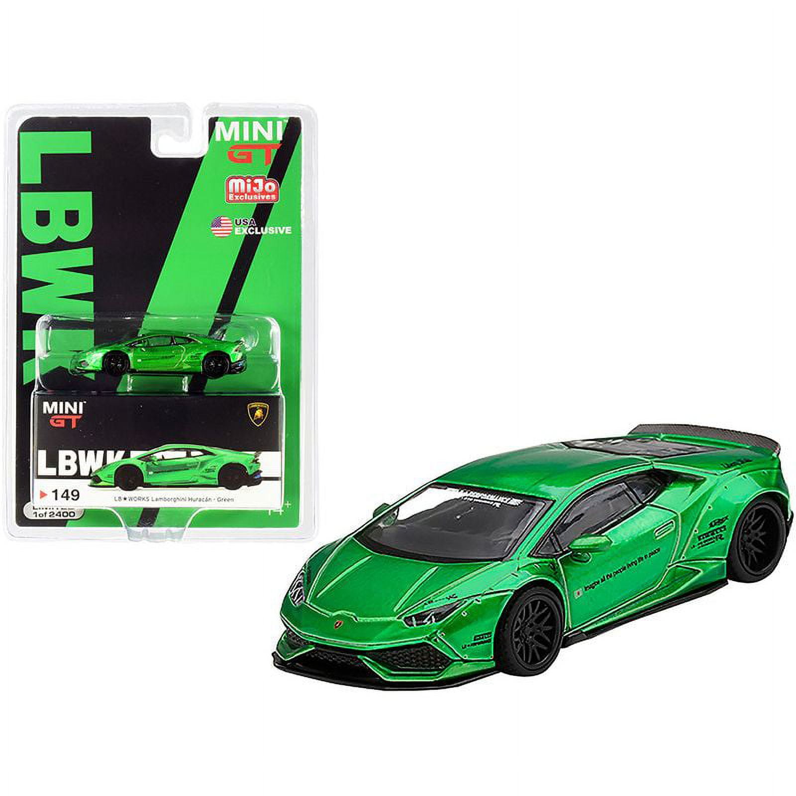Lamborghini Huracan Version 2 LB Works Green Metallic
