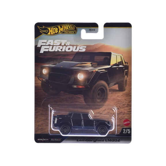 Lamborghini LM002 Black "Fast & Furious" (2009) Movie "Fast & Furious" Series Diecast Model Car by Hot Wheels