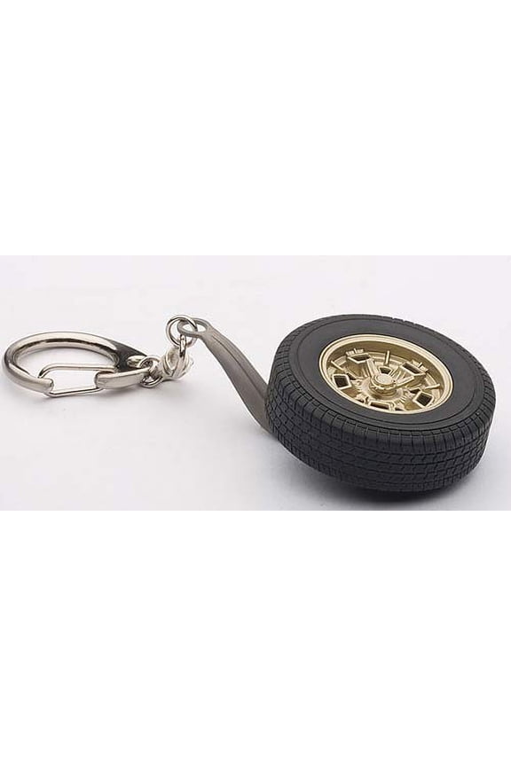 Lamborghini Miura SV Wheel Keychain [Gold]