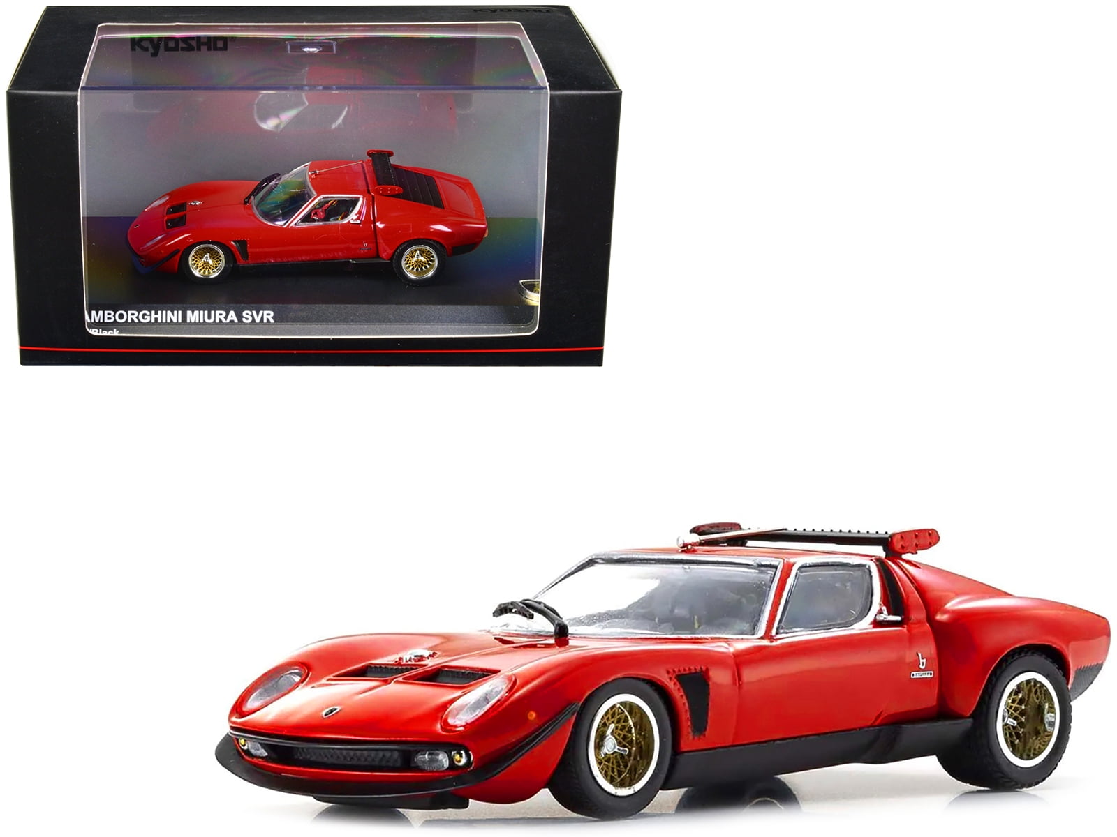 京商ミニッツ Lamborghini Miura Jota SVR（50th） REVIEW: Kyosho Lamborghini Miura SVR • DiecastSociety.com