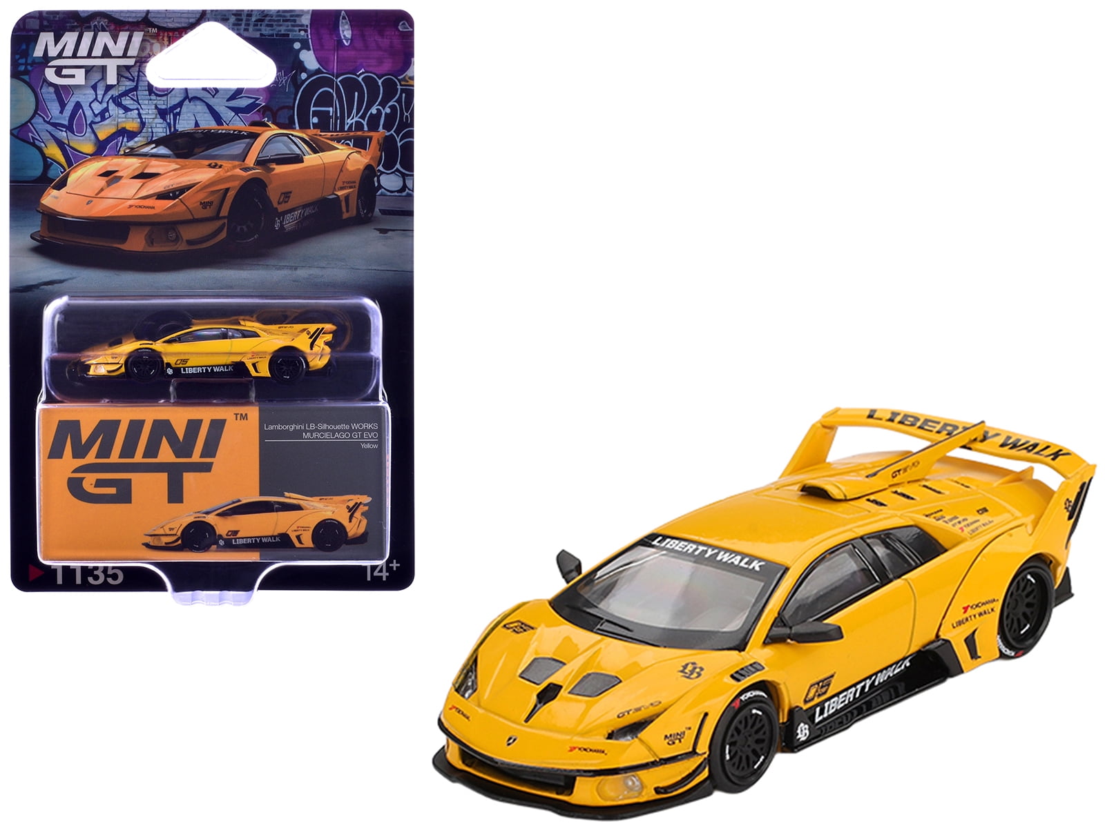 Lamborghini Murcielago GT EVO LB-Silhouette Works Yellow Limited