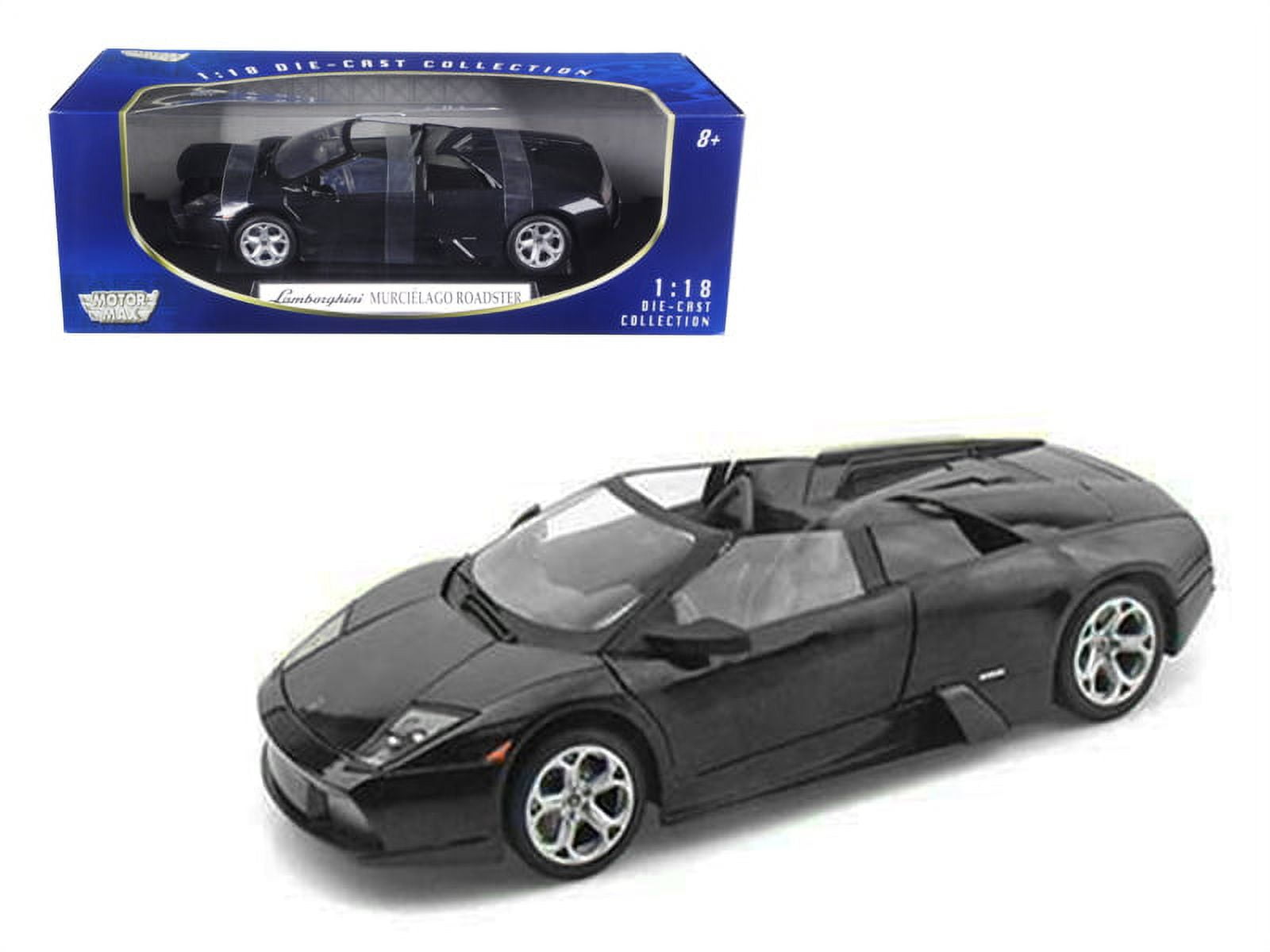 Lamborghini Murcielago Roadster Black 1/18 Diecast Model Car
