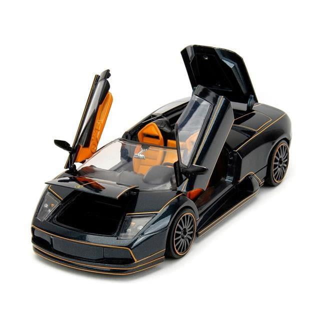Lamborghini Murcielago Roadster Black Metallic with Orange