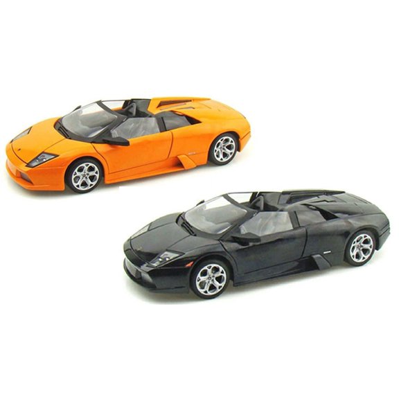 Lamborghini Murcielago Roadster, Orange and Murcielago Roadster, Black