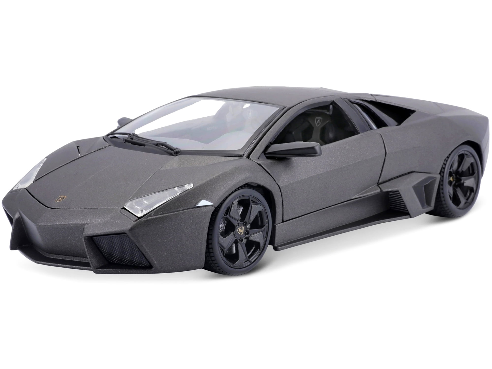 Lamborghini Reventon Dark Matt Gray 1/18 Diecast Model Car by
