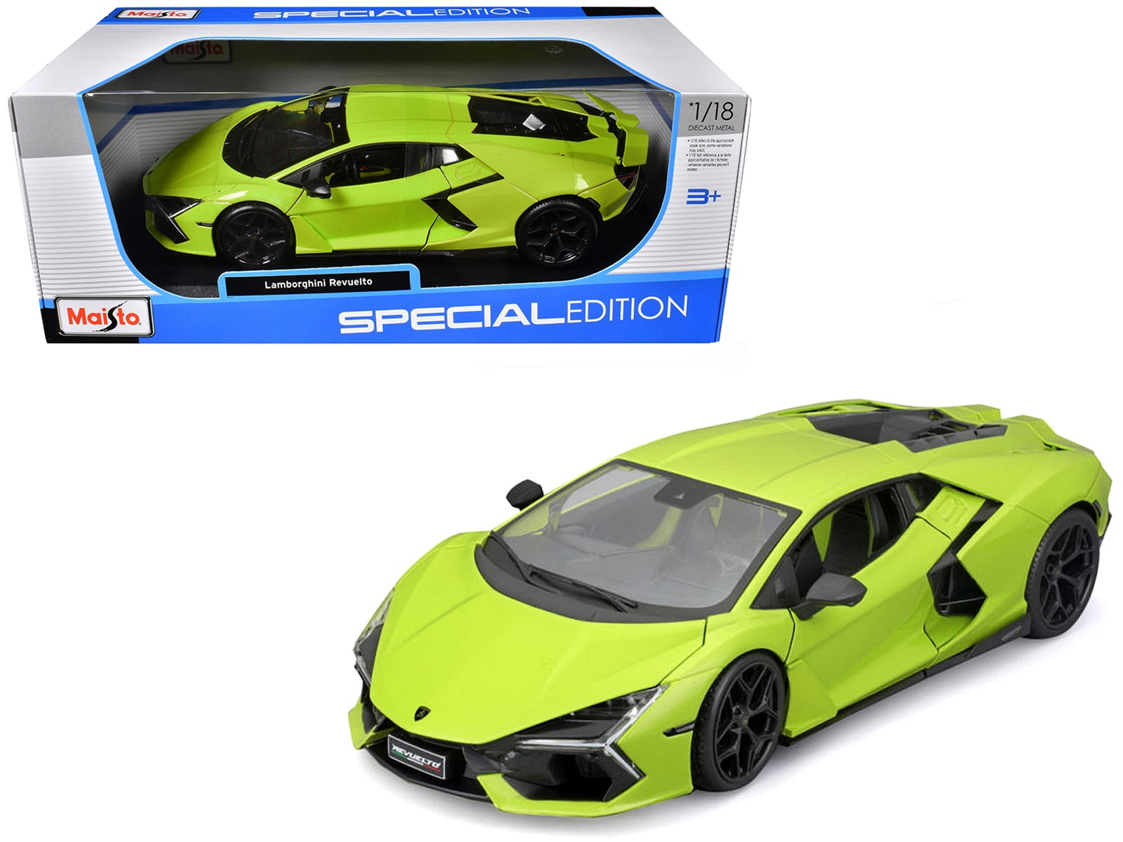 1/18 Maisto Lamborghini Revuelto 特別版 Lamborghini Revuelto Green Metallic