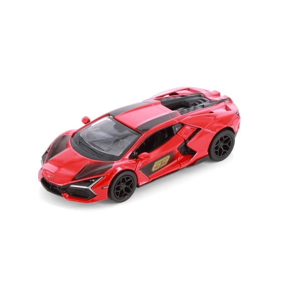 Lamborghini Revuelto Livery Edition, Red - Kinsmart 5459DF - 1/38 Scale Diecast Model Car