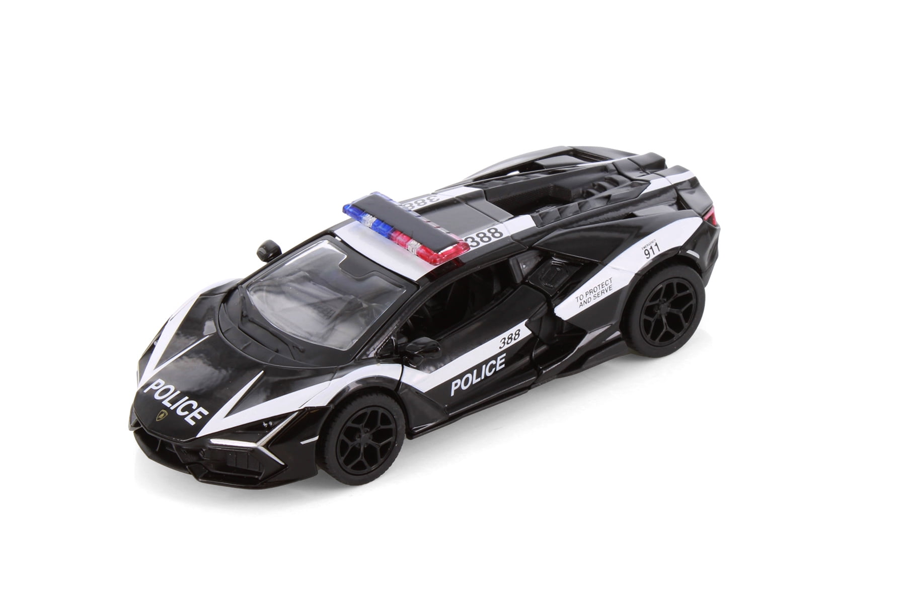 ミステリーアクション　ランボルギーニ　POLICE CAR Amazon.com: KiNSMART - Police Cars (Lamborghini Sesto