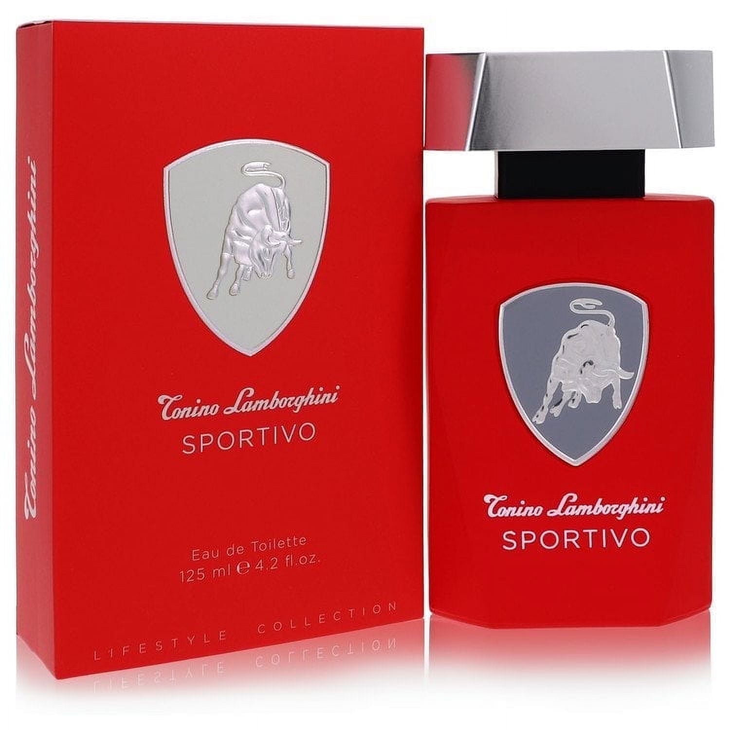 Lamborghini Sportivo by Tonino Lamborghini Eau De Toilette Spray 4.2 oz for Men Pack of 4
