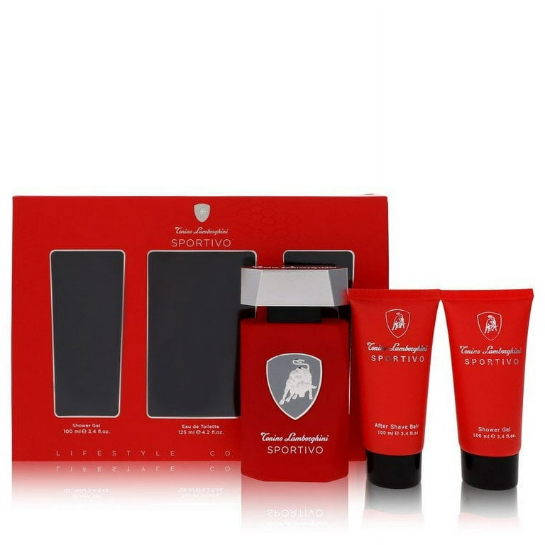 Lamborghini Sportivo Gift Set By Tonino Lamborghini - 4.2 oz Lamborghini Sportivo Gift Set By Tonino Lamborghini - 4.2 oz
