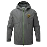 Lamborghini Squadra Corse Mens Lightweight Travel Jacket Grey