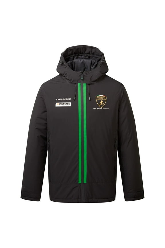 Lamborghini Squadra Corse Men's Team Winter Jacket Black