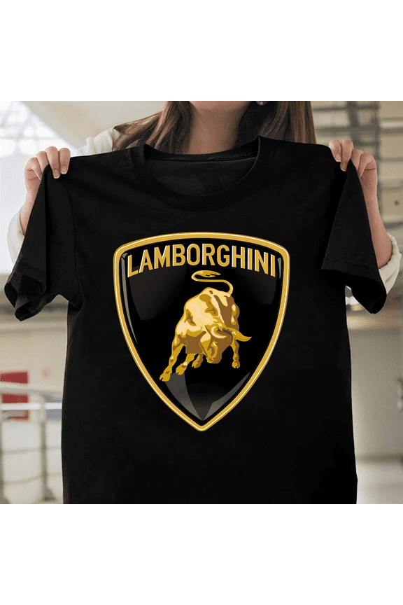 Lamborghini Supercar Italian Luxury Automobile Bull Logo Speed Racing Car V1130955 Unisex T-Shirt, Size Up to 5XL