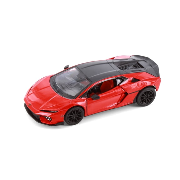 Lamborghini Temerario, red - Kinsmart 5482D - 1/38 Scale Diecast Model Car
