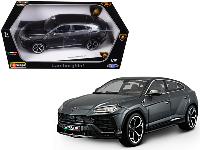 Bburago Lamborghini Urus 1/18 Scale Diecast Car Model, Grey