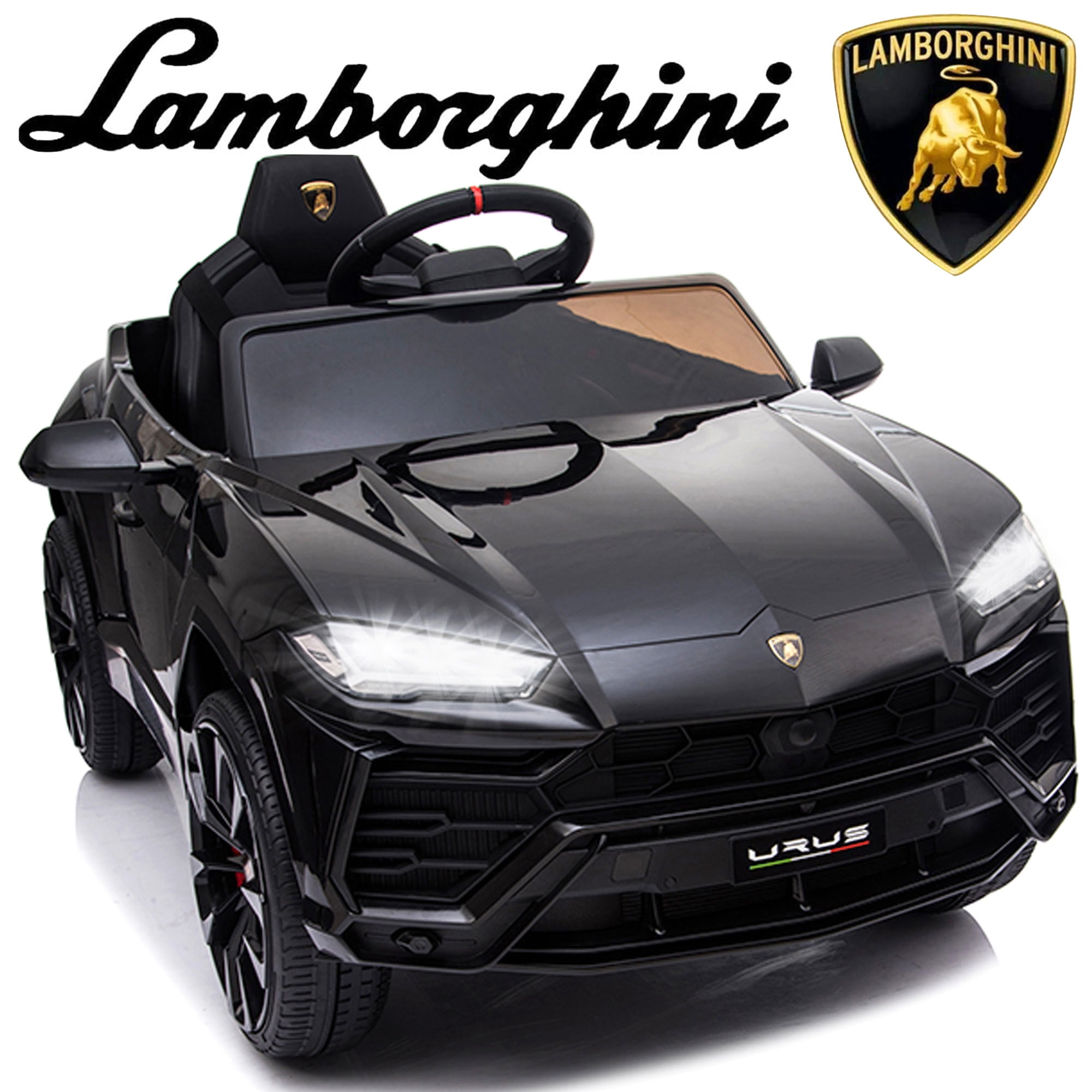 Lamborghini Urus Electric Ride-On Car For Kids – Parent Remote Control, Music, LED Lights, Opens Doors