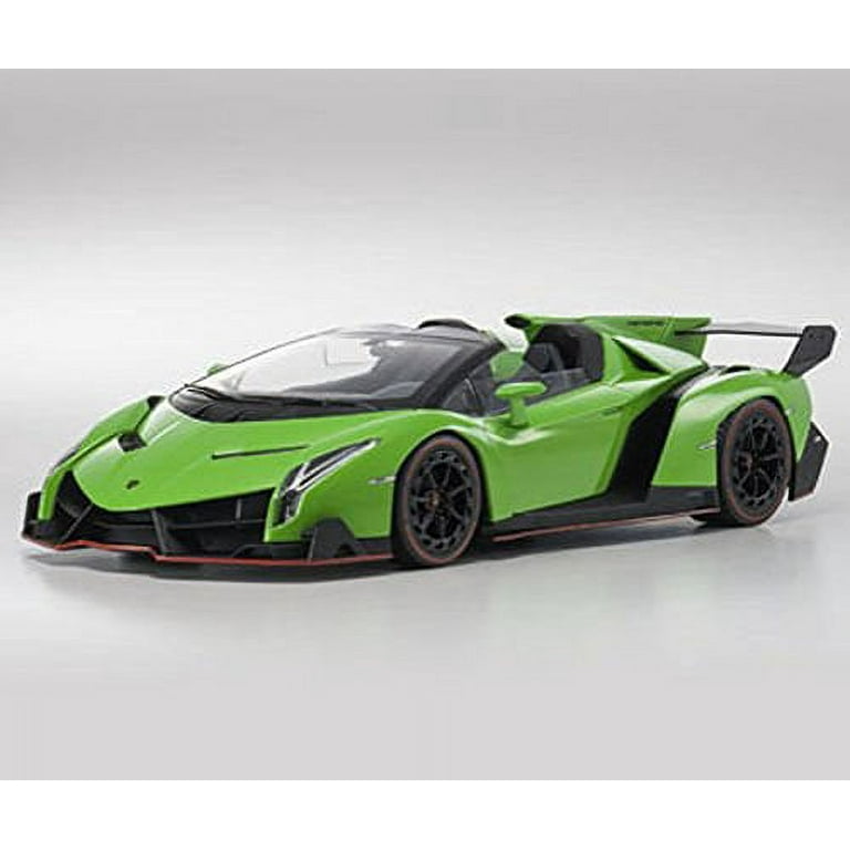 Lamborghini Veneno Roadster Green with Green Line 1/18 by Lamborghini Veneno Roadster Green with Green Line 1/18 by