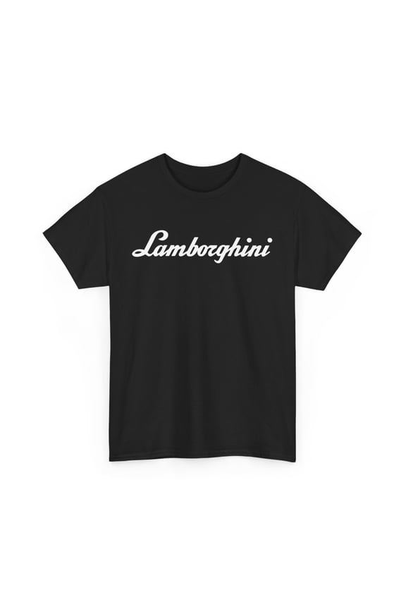 Lamborghini 2025 Automobili Colors T Shirt Heavy Cotton Tee Merch Lambo - Black / L