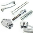 thumbnail image 1 of Lambretta LI Polished Lever Switch Gear Support Kit Series 2, 1 of 5