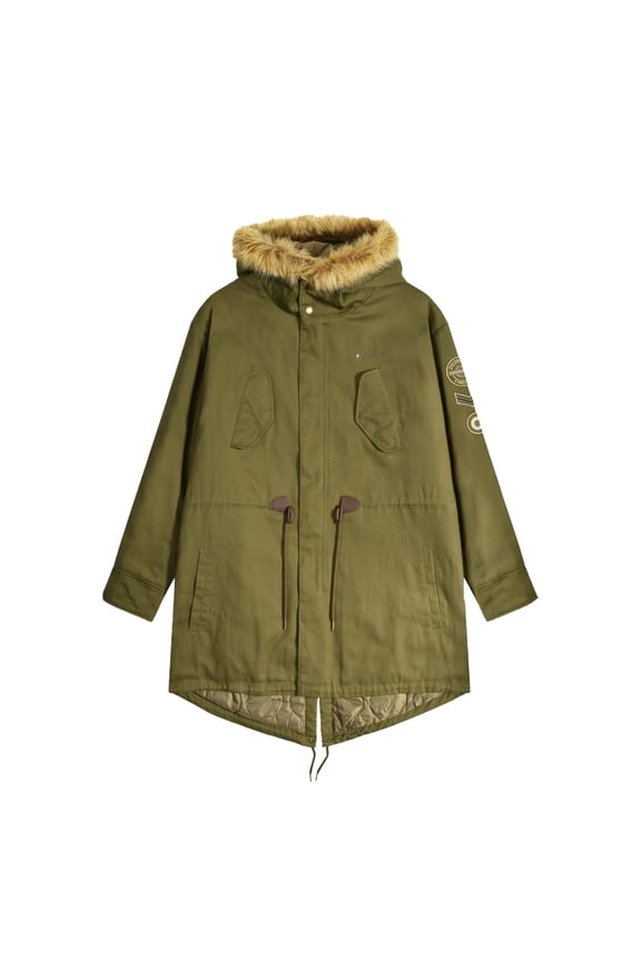 Mens Cotton Canvas Parka
