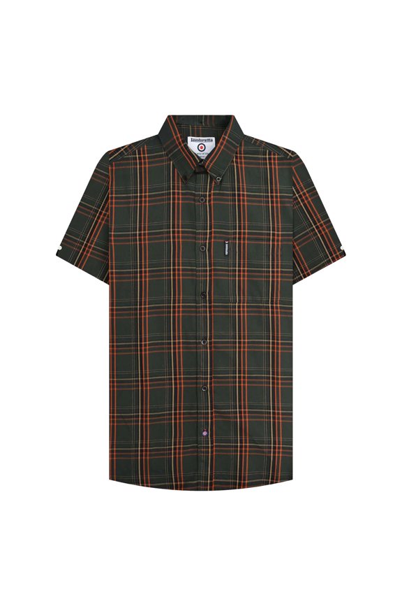 Mens SS25 Checked Shirt