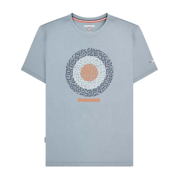 Lambretta Mens SS25 Geometric T-Shirt