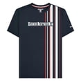 thumbnail image 1 of Lambretta Mens SS25 Racing Stripe T-Shirt, 1 of 4