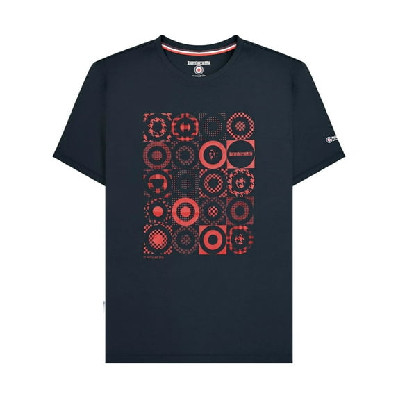 Lambretta Mens SS25 Target Pattern T-Shirt