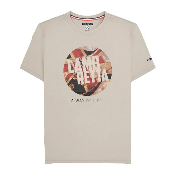 Lambretta Mens Union Jack T-Shirt