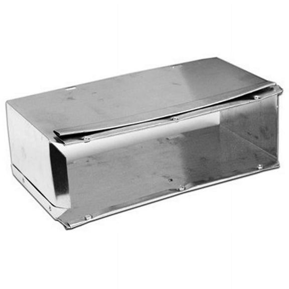 Lambro 106S 3.25 x 10 in. Aluminum Wall Vent with Screen