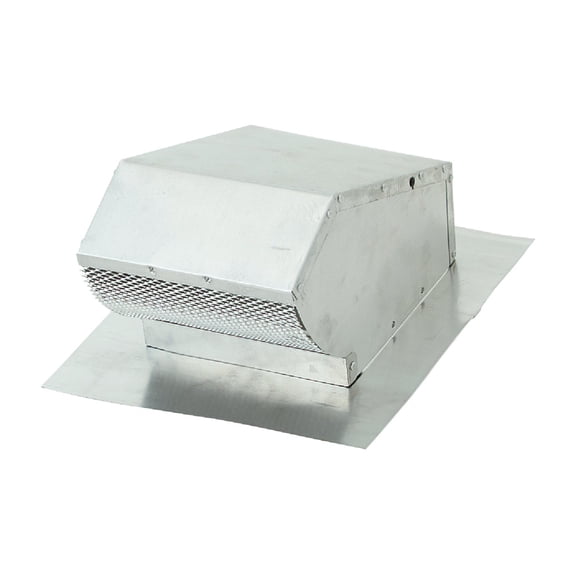 Lambro Industries Roofcap W/Damper Aluminum 7In 116