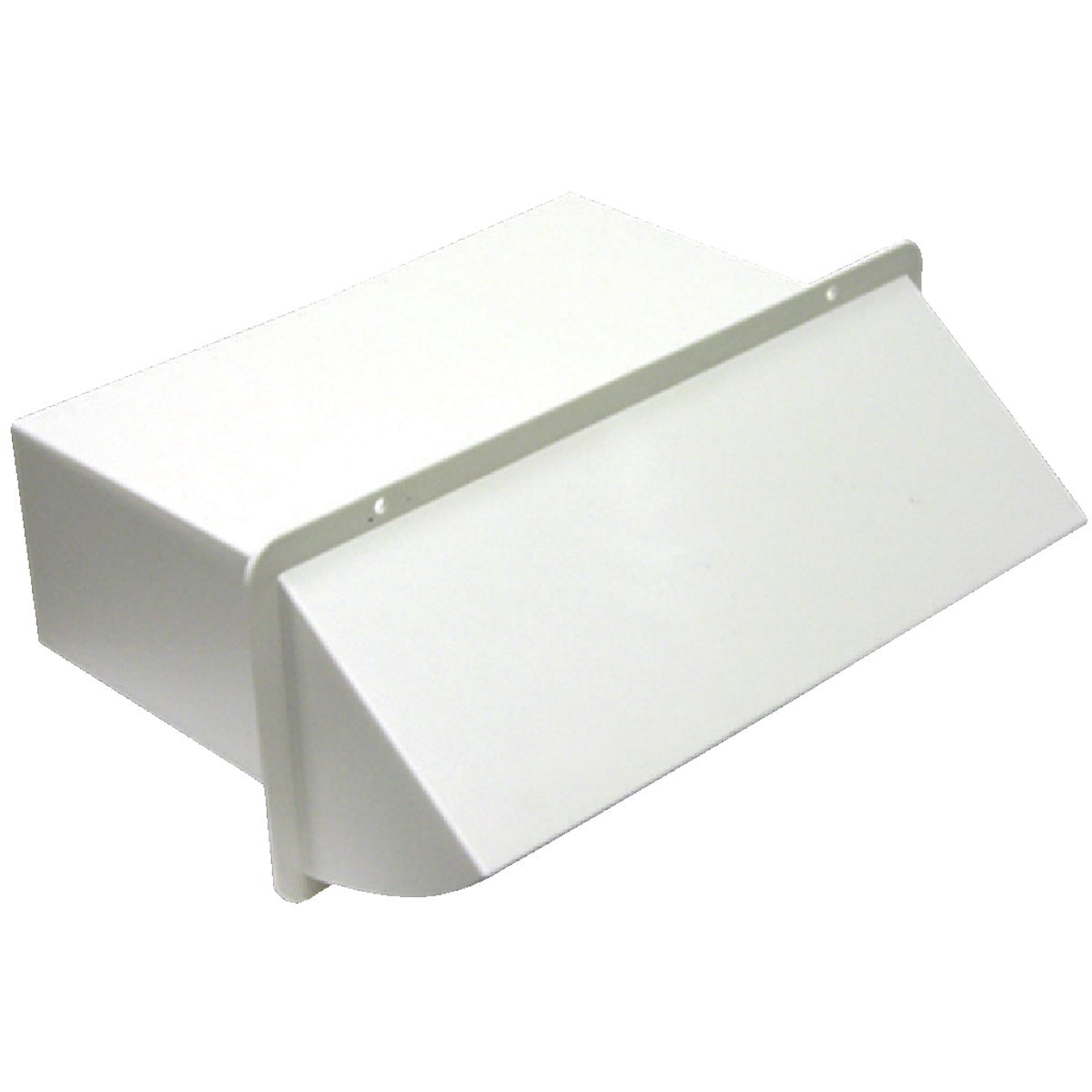 Lambro Plastic Wall Cap Vent 117W - Gable Vent - White