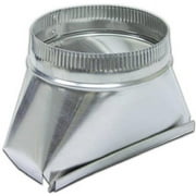 Lambro 121IND 5 in. Round Aluminum Transition Fitting
