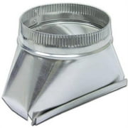 Lambro 123IND 7 in. Round Aluminum Transition Fitting