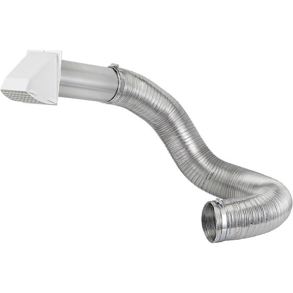 Lambro Duct Vent Kit 1375W-R - Fire-Resistant - Multicolor  Residential Use, Standard Application