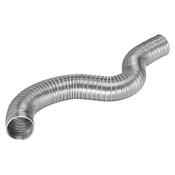 Lambro Silver 3" x 8' Flexible Semi-Rigid Aluminum Duct (301) LAO301
