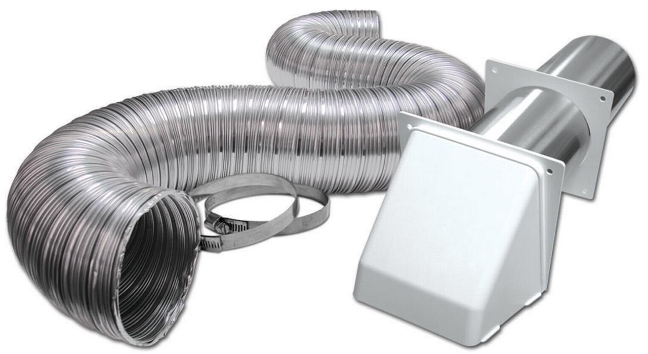 Lambro 1375W-R  Semi-Rigid Transition Duct Preferred Hood Vent Kit 4 inch X 8 ft
Replace 316WUL 316W