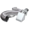 thumbnail image 1 of Lambro 316WUL Preferred Hood Dryer Vent Kit, 6 Pieces, 4 in X 8 ft, 1 of 3