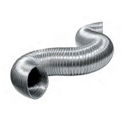 Lambro 334 4 in. x 25 ft. Aluminum Semi-Rigid Duct - Pack of 6