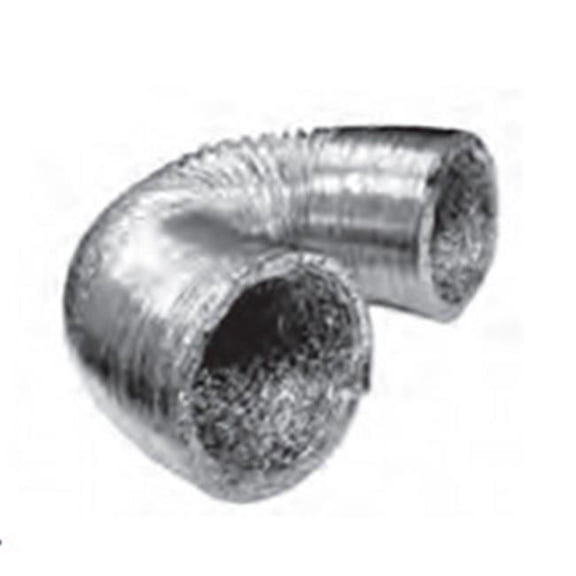 Lambro 495PTC-R Clothes Dryer Laminated Transition Duct Kit 4 inch X 5 ft