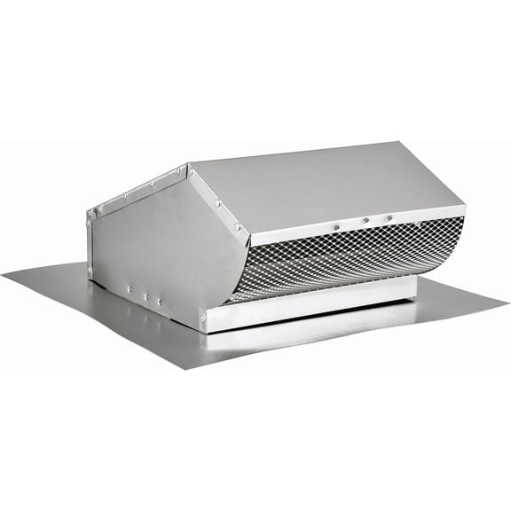 Lambro Aluminum Roof Vent Cap - Single Pack  Residential Use, Standard Application