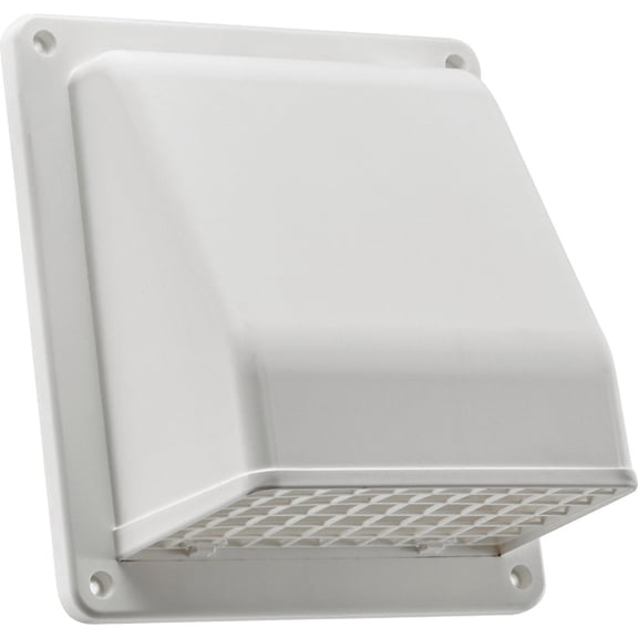 Lambro Ind. Lambro Plastic Kitchen Wall Vent Cap - Pack of 6